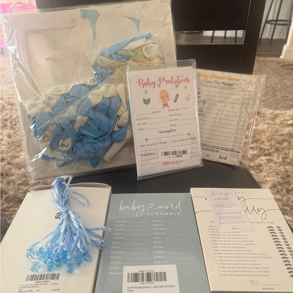 Baby Shower Decorations and Games
